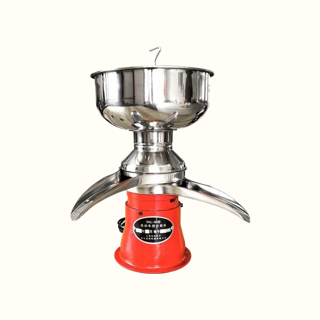 Milk Cream Electric Centrifugal Separator - 50 L/h